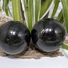 Black Tourmaline Sphere 60 mm Diameter