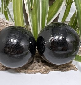 Black Tourmaline Sphere 60 mm Diameter