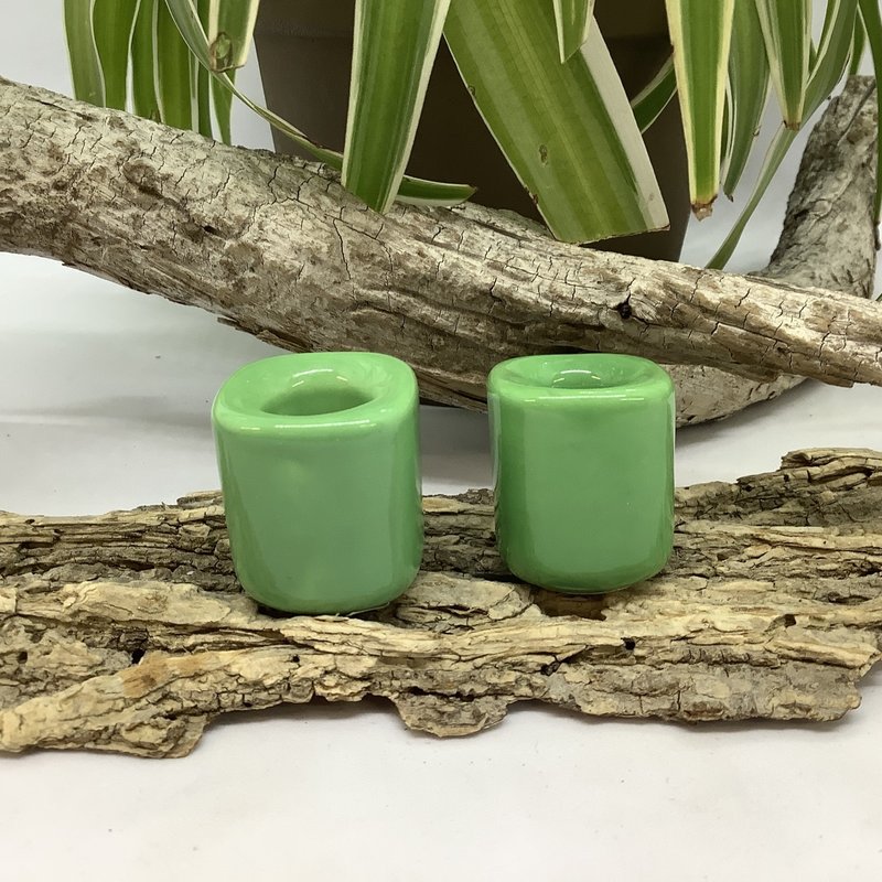 Ritual Candle Holder Green