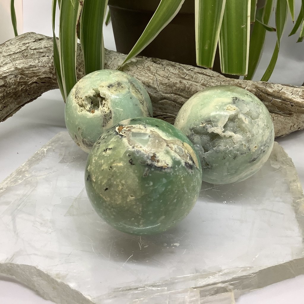 Chrysoprase Sphere