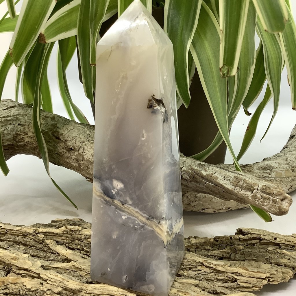 Dendritic Agate Tower 124 mm Height