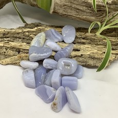 Blue Lace Agate Tumbled Medium