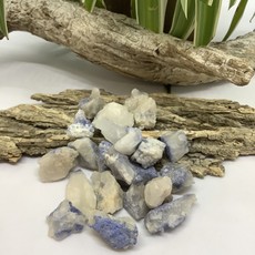 Dumortierite in Quartz Raw