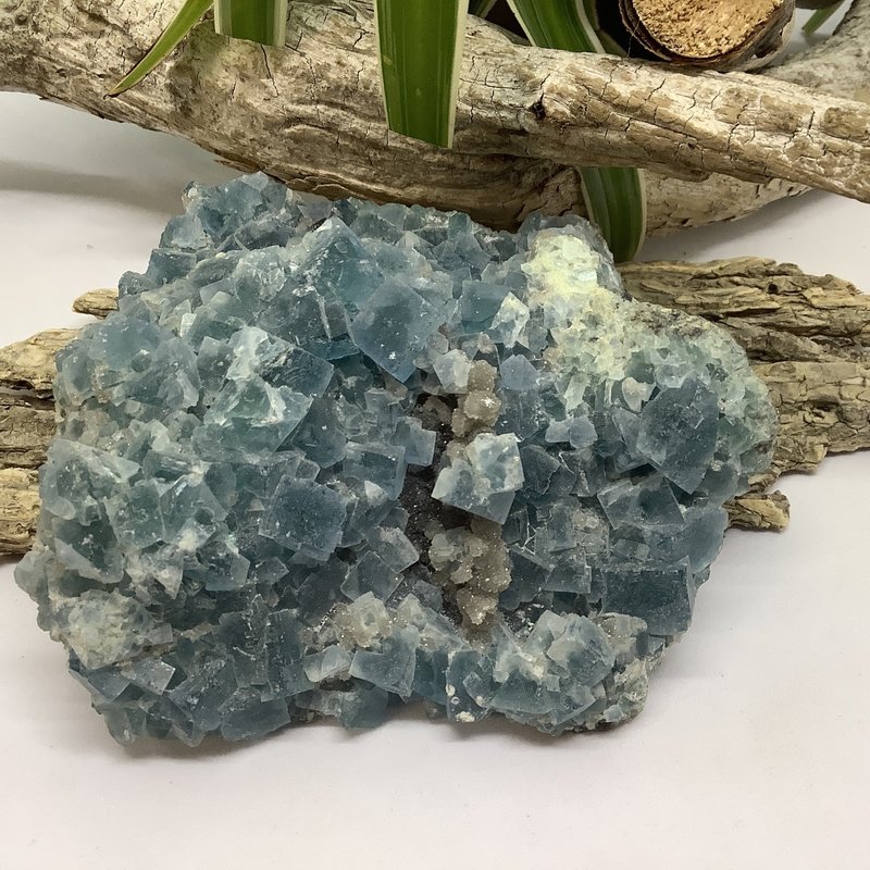 Blue Fluorite Cluster Specimen