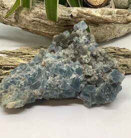 Blue Fluorite Cluster Specimen