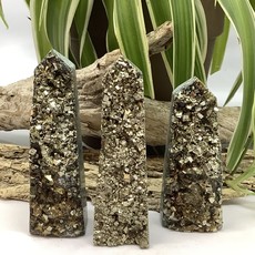 Pyrite Tower 85-89 mm Height