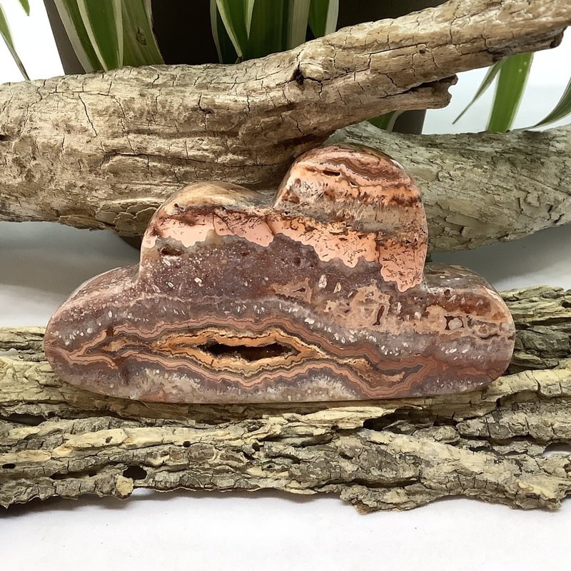 Indonesian Pink Lace Agate Cloud