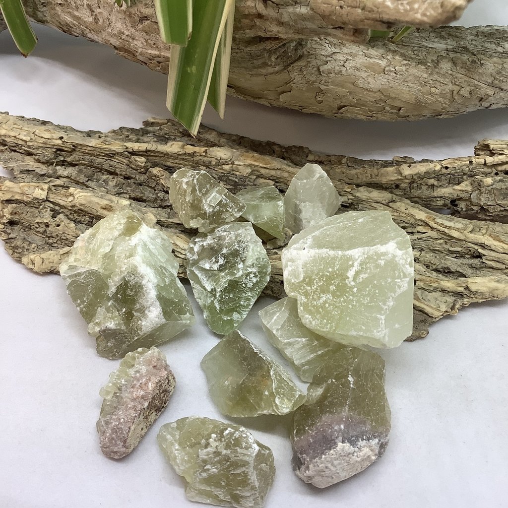 Green Calcite Raw