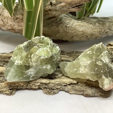 Green Calcite Raw