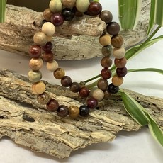 Blessings of Many Mixed Wood Bead Bracelet