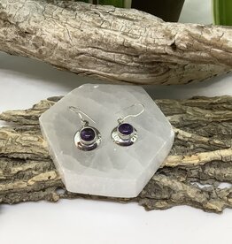 Amethyst Sterling Silver Earrings