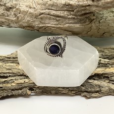 Iolite Sterling Silver Ring Size 9