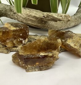 Amber Honey Calcite Raw