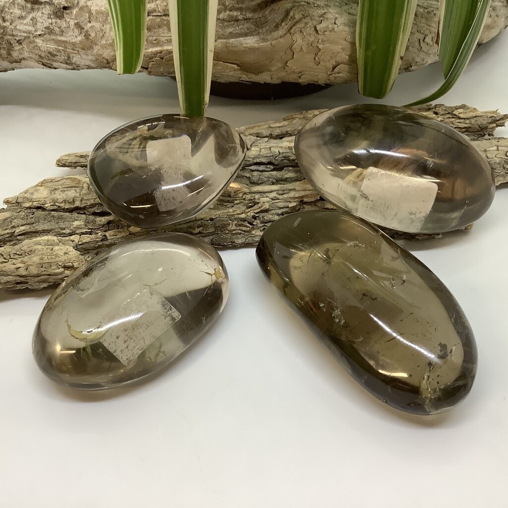 Smoky Quartz Palm Stone