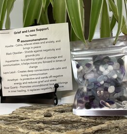 Grief and Loss Support Crystal Pocket