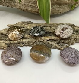 Ocean Jasper Mini Palm Stone