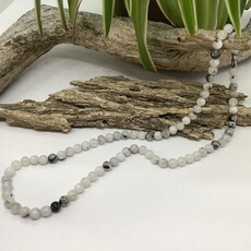 Rainbow Moonstone Necklace with Clasp