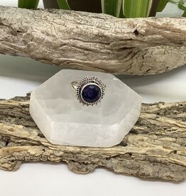 Iolite Sterling Silver Ring Size 8