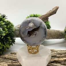 Dendritic Agate Sphere