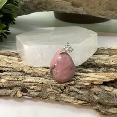 Rhodonite from BC Sterling Silver Pendant