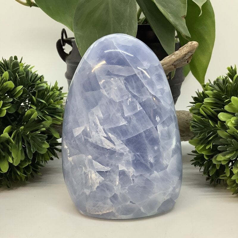 Blue Calcite Free Form