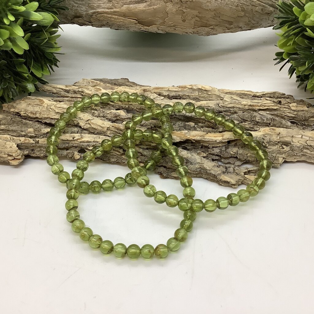 Peridot Bracelet High Quality 6mm