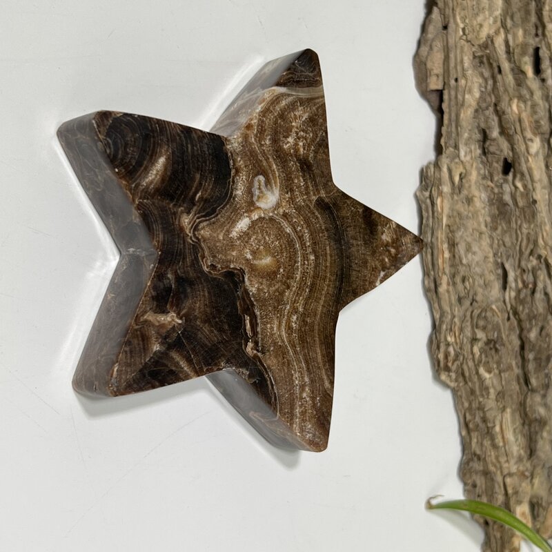 Chocolate Calcite Star