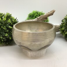 Silver and Copper Singing Bowl