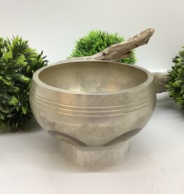 Silver and Copper Singing Bowl