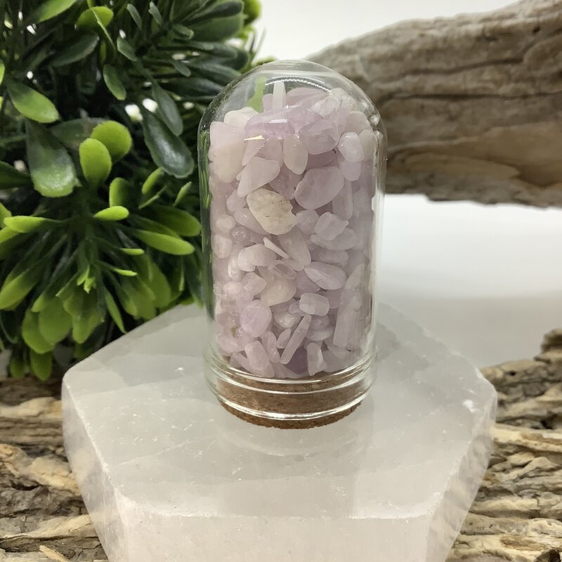 Kunzite Chip Jar