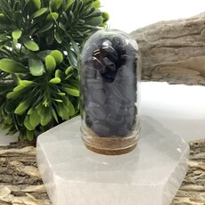 Black Obsidian  Chip Jar