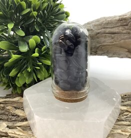 Black Obsidian  Chip Jar