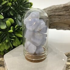 Blue Lace Agate Chip Jar