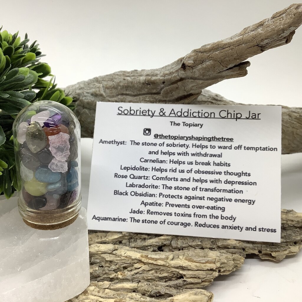 Sobriety & Addiction Chip Jar