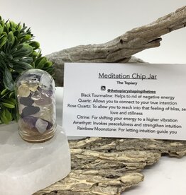 Meditation Chip Jar