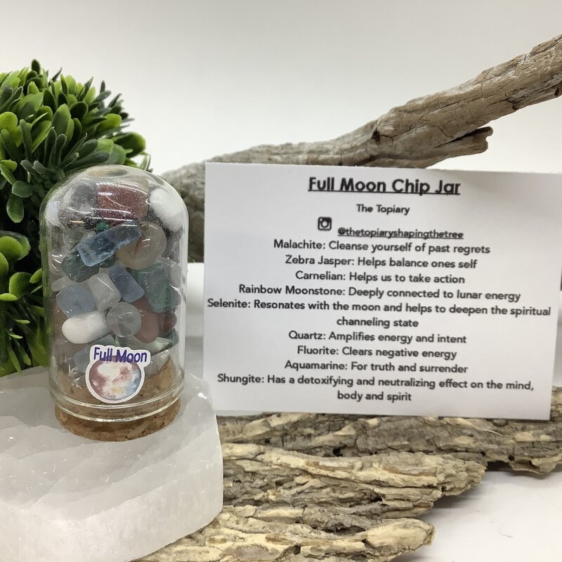 Full Moon Chip Jar