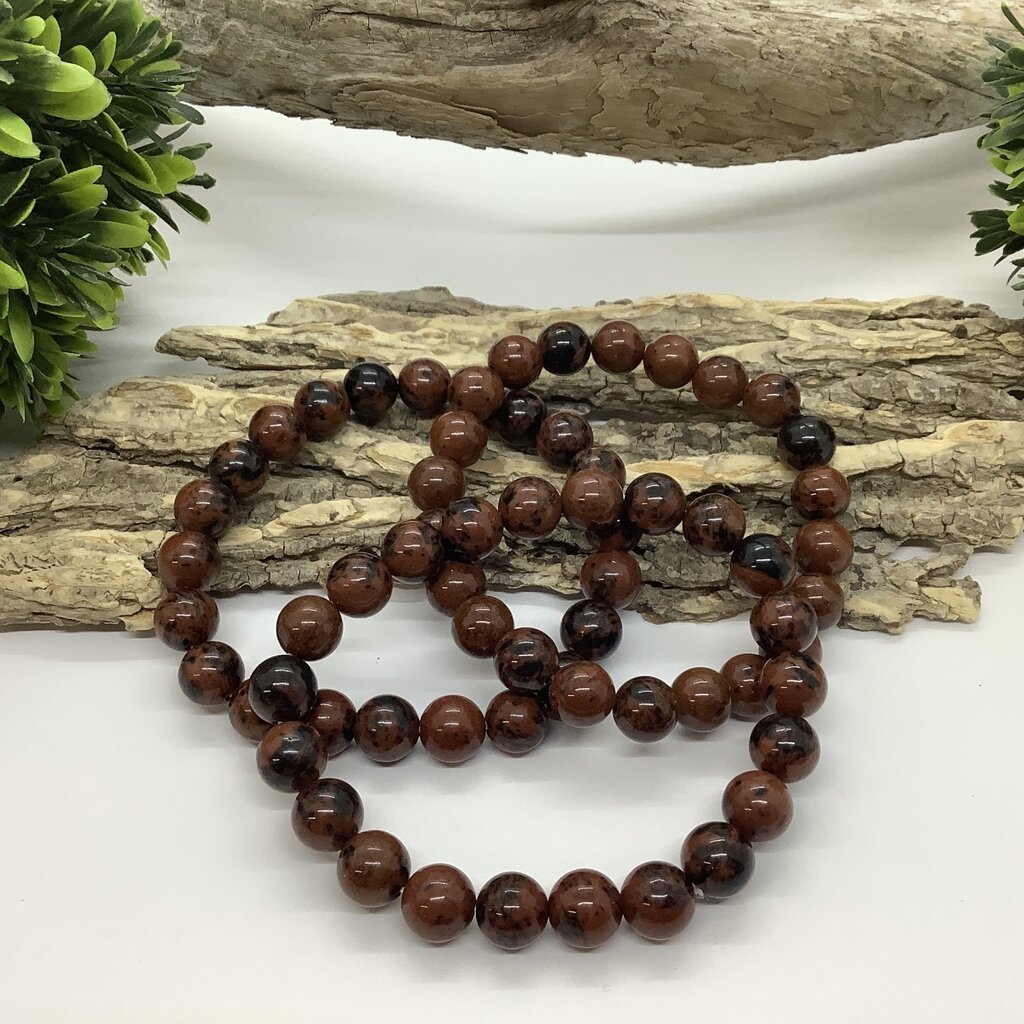 Mahogany Obsidian Bracelet 8mm