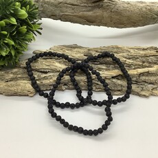 Lava Stone Bracelet 4mm