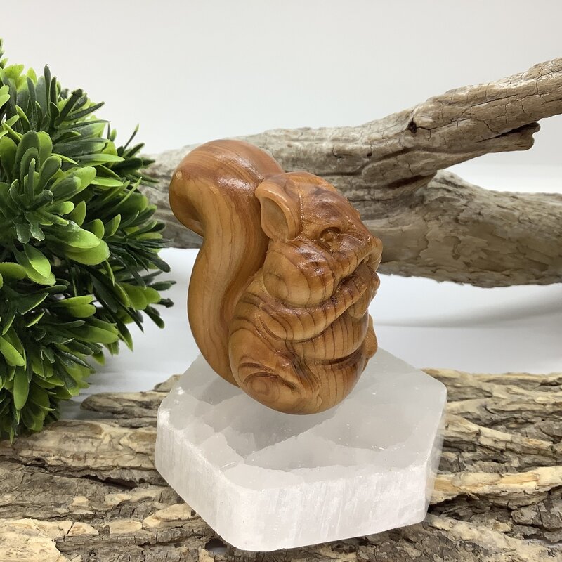 Wood Carving Squirrel