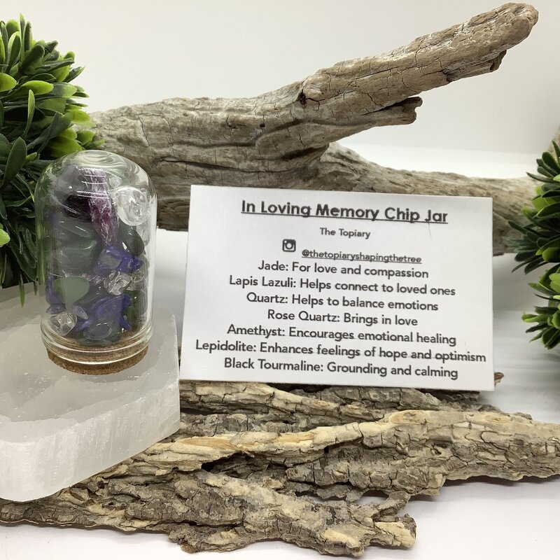 In Loving Memory Chip Jar