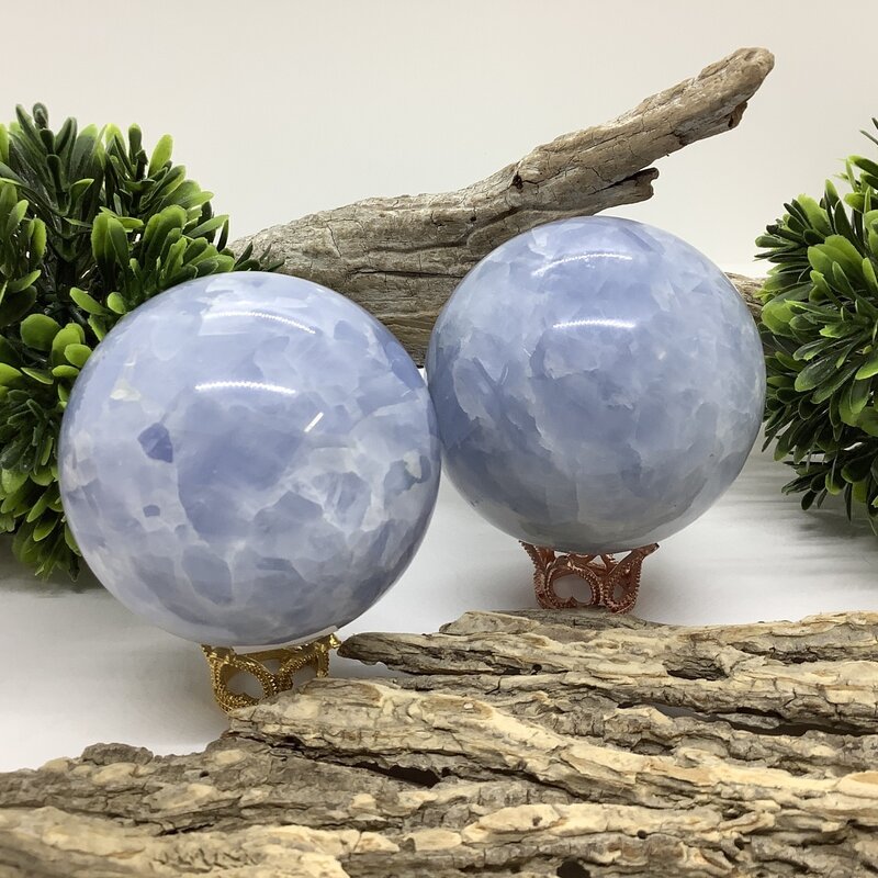 Blue Calcite Sphere