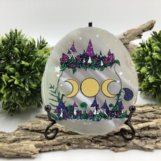 Agate Slab with Decal