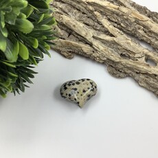 Dalmatian Stone Mini Heart