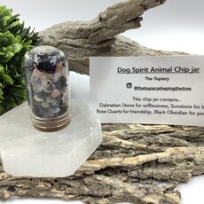 Spirit Animal Crystal Chip Jars