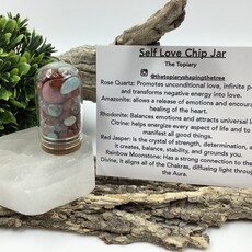 Mixed Crystal Chip Jars
