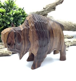 Ironwood Carvings Bison