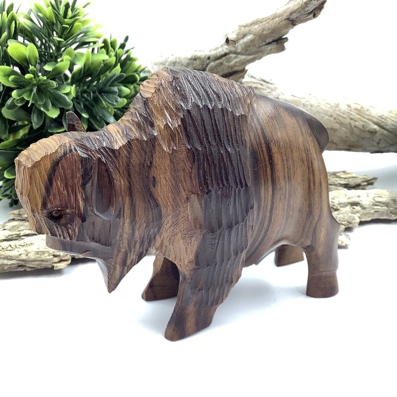 Ironwood Carvings Bison