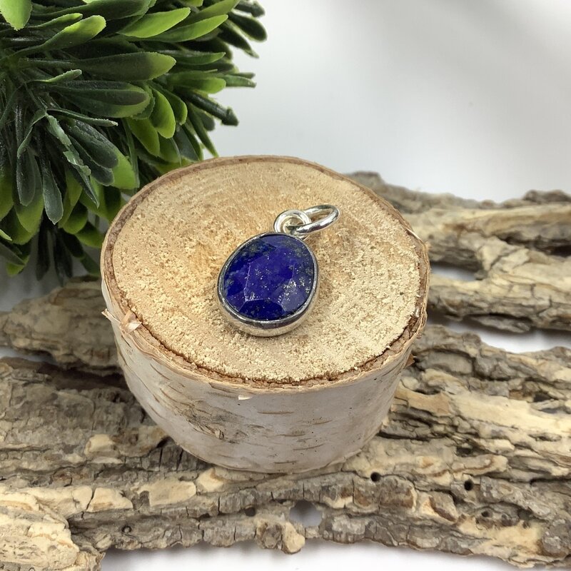 Lapis Lazuli Sterling Silver Pendant