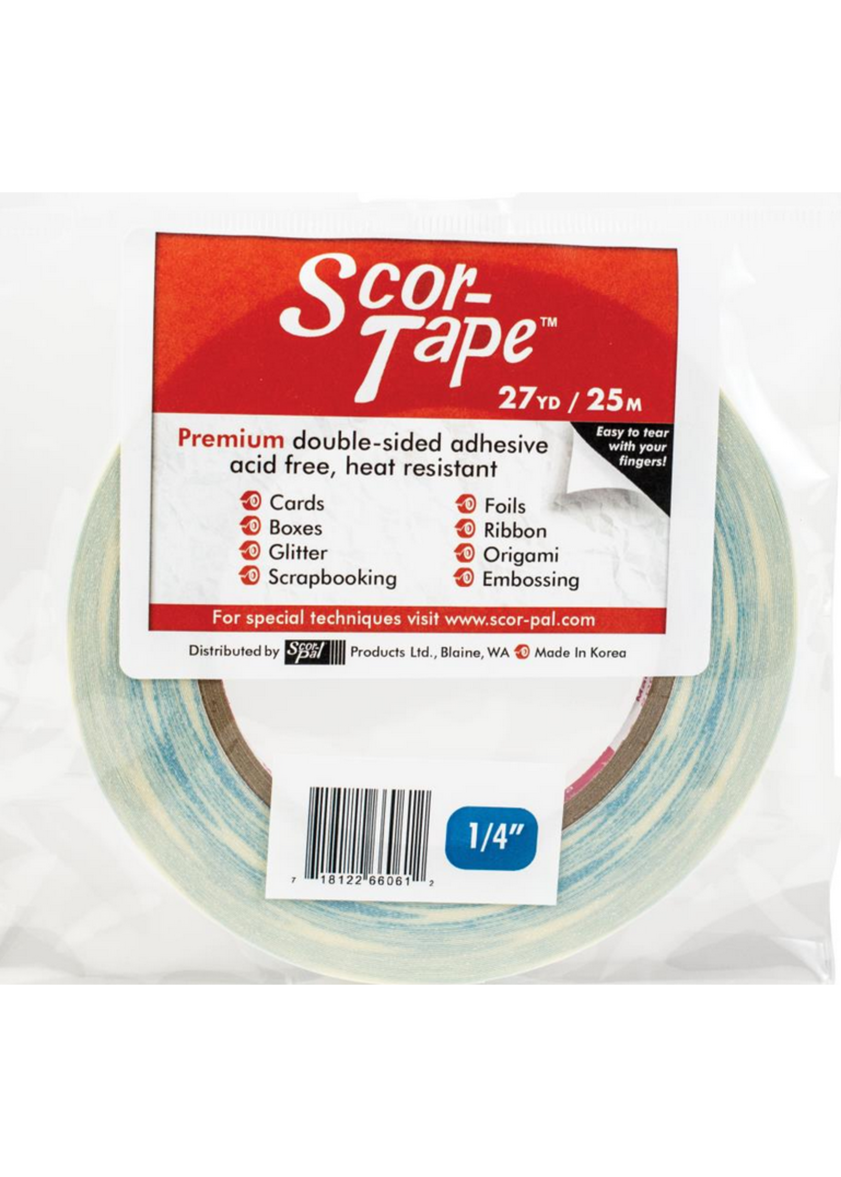 Scor-tape Scor-Tape 1/4 Inch