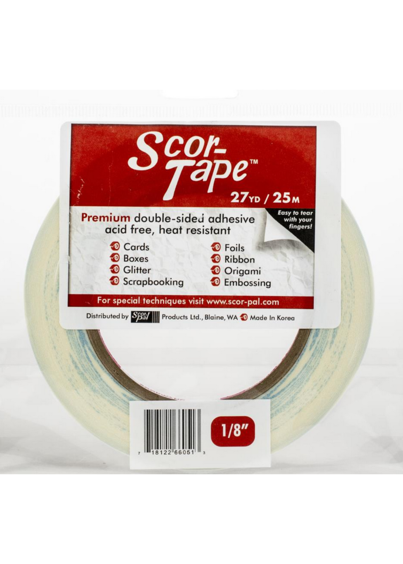 Scor-tape Scor-Tape 1/8 Inch